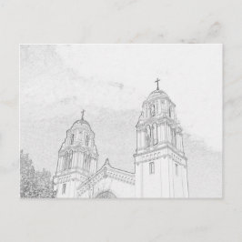 Cartão postal - Torres de Sino de Igreja para Colo