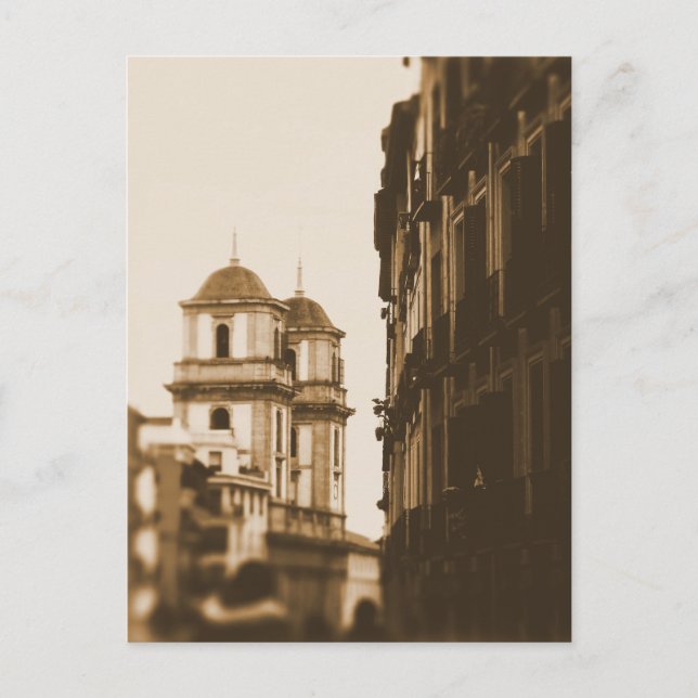 Cartão Postal Torres Gêmeas - Madrid, Espanha - Cartão-postal (Frente)