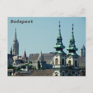 Cartão Postal Torres sobre Budapeste