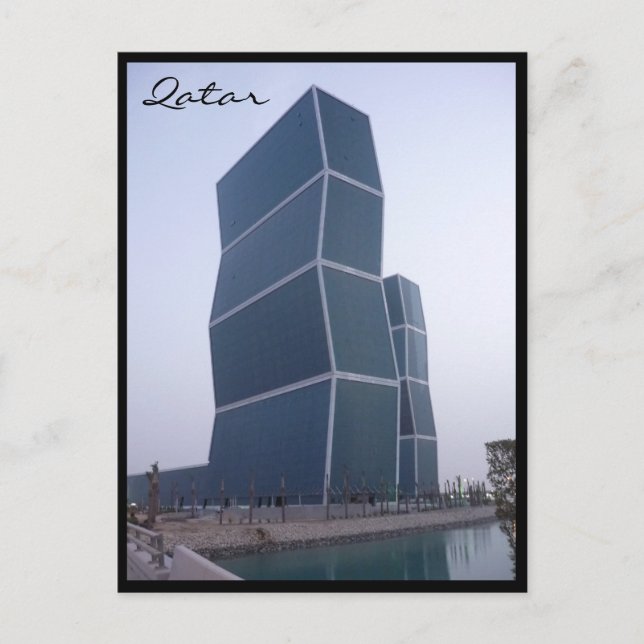 Cartão Postal Torres zag doha (Frente)
