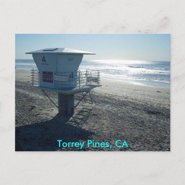 Cartão Postal Torrey Pines, CA (Frente)