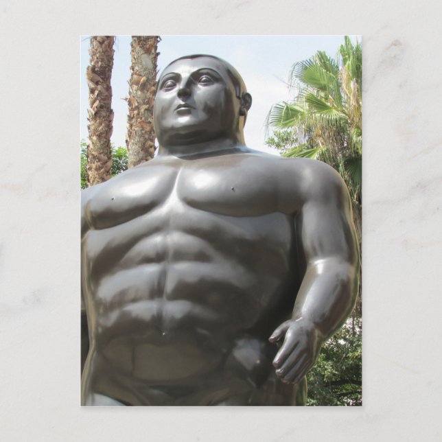 Cartão Postal torso botero (Frente)