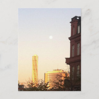 Cartão Postal Torso em movimento de Malmo do Porto do Norte