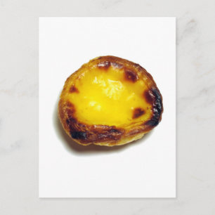 Cartão Postal Torta de creme português