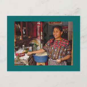 Cartão Postal Tortilla Maker