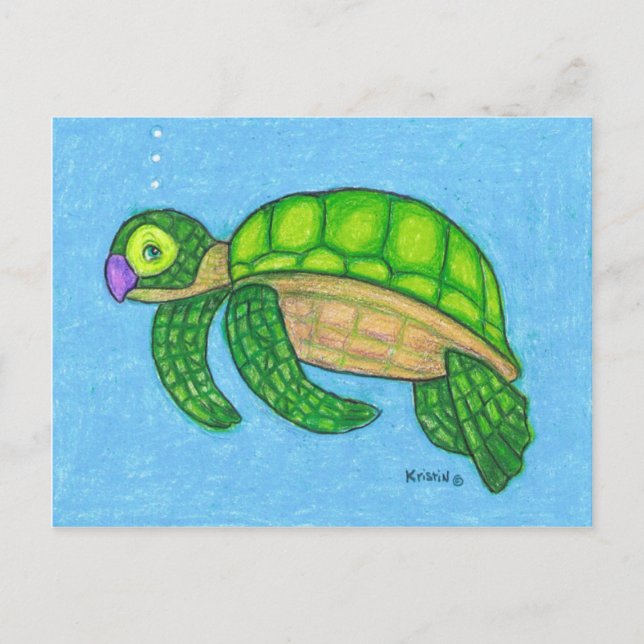 Cartão postal TORTUGA (Frente)