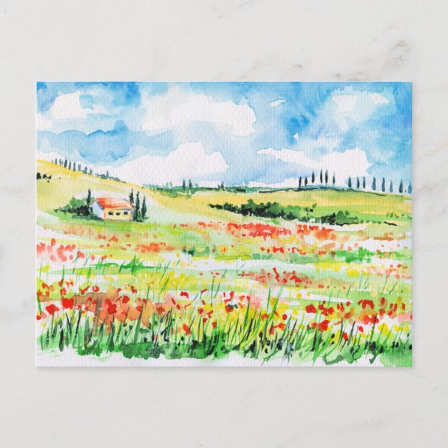 Cartão Postal Toscana (Frente)