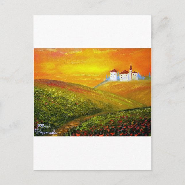 Cartão Postal Toscana Sunshine (Frente)