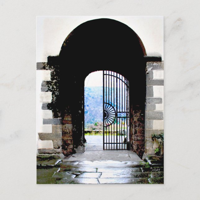 Cartão Postal Toscânia Itália Novelties (Frente)