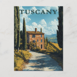 Cartão Postal Toscânia, Países Italianos Idílicos