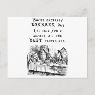 Cartão Postal totalmente loucos A4