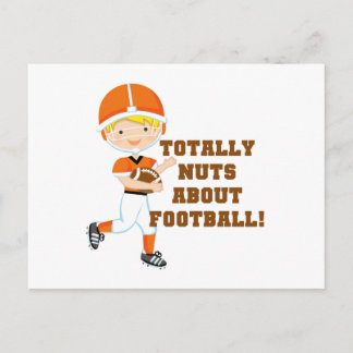 Cartão Postal Totalmente Loucos Sobre Futebol