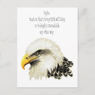 Cartão Postal Totem Animal, Espiritual, Incentivo à Inspiração