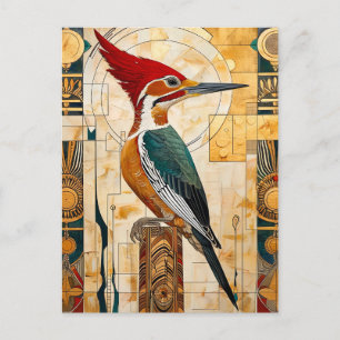 Cartão Postal Totem Pica-Pau – Ritmo Art Déco