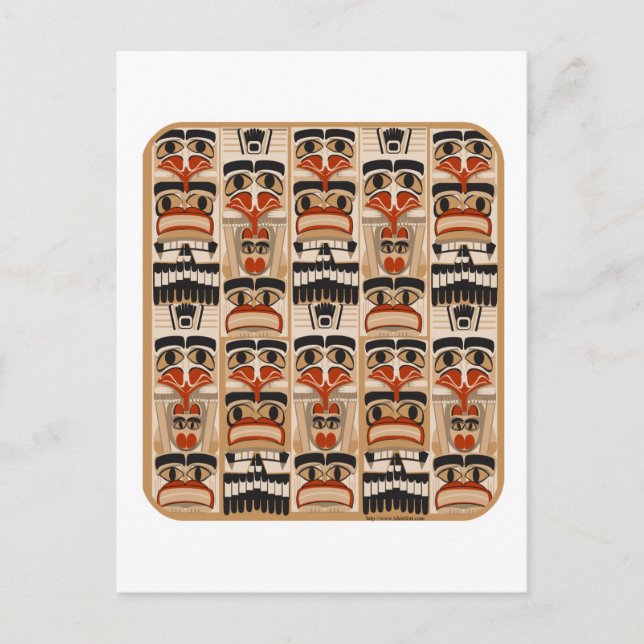 Cartão Postal Totem Pole (Frente)