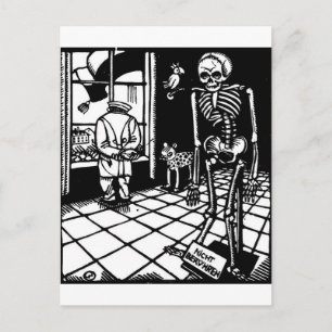 Cartão Postal Totentanz Death Marches Por Cartaz