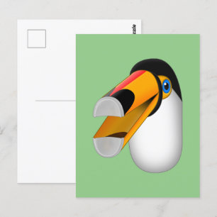 Cartão Postal Tou-can