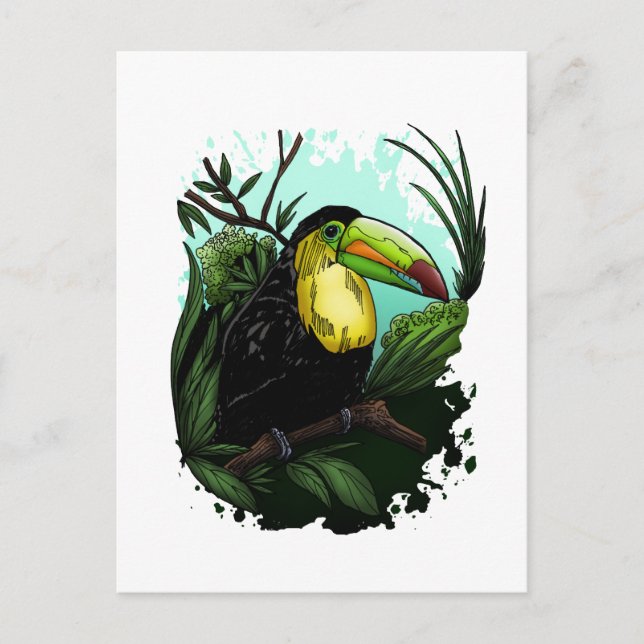 Cartão Postal Toucan (Frente)