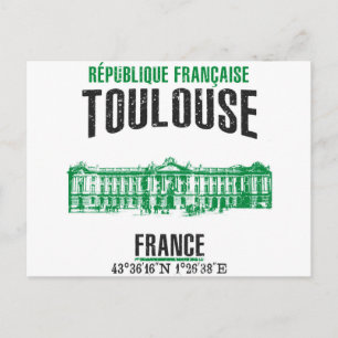 Cartão Postal Toulouse