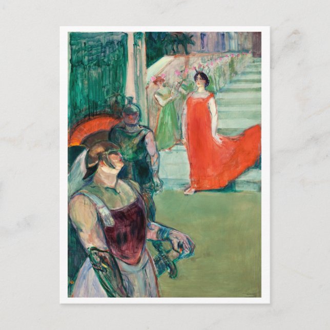 Cartão Postal Toulouse-Lautrec (Frente)