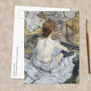 Cartão Postal Toulouse-Lautrec - Ruiva / A Toilette