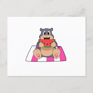 Cartão Postal Toupeira com Melancia.PNG