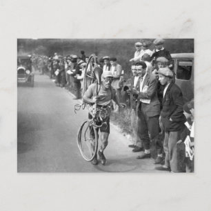 Cartão Postal Tour De France Vintage 1930