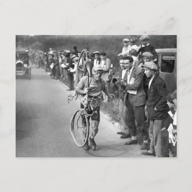 Cartão Postal Tour De France Vintage 1930 (Frente)