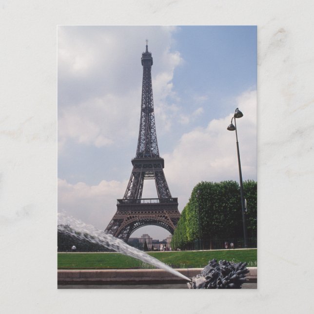 Cartão Postal Tour Eiffel (Frente)