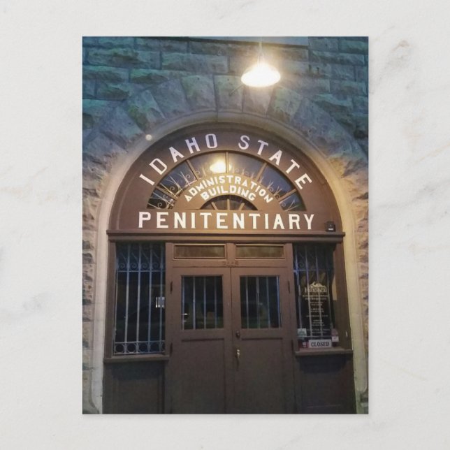 Cartão Postal Tour Estatal De Idaho (Frente)