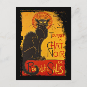 Cartão Postal Tournee du Chat Noir