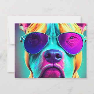 Cartão Postal Touro de Pit Duro