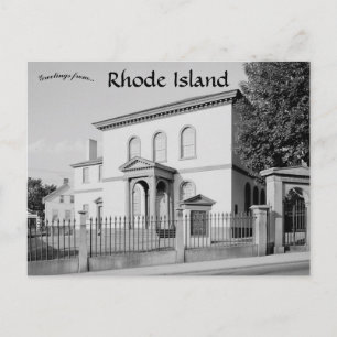 Cartão Postal Touro Sinagoga Newport County Rhode Island