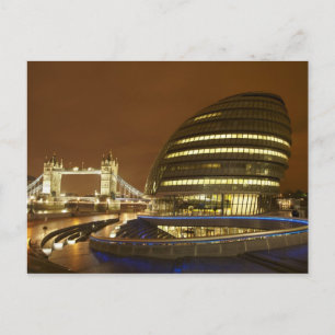 Cartão Postal Tower Bridge e Greater London Authority