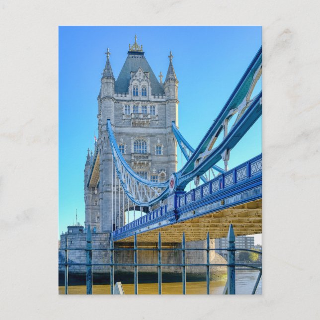 Cartão Postal Tower Bridge, London UK Postcard (Frente)