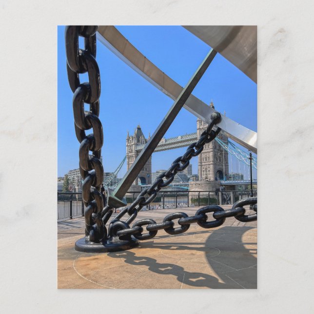 Cartão Postal Tower Bridge, London UK Postcard (Frente)