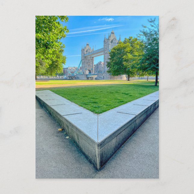 Cartão Postal Tower Bridge, London UK Postcard (Frente)