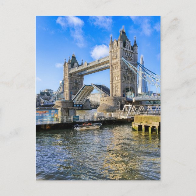 Cartão Postal Tower Bridge, London UK Postcard (Frente)