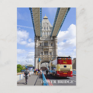 Cartão Postal Tower Bridge, London UK Postcard