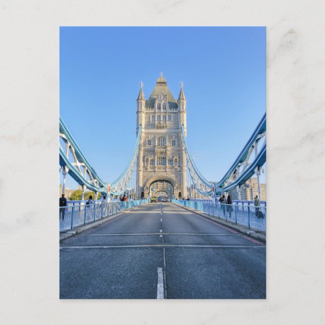 Cartão Postal Tower Bridge, London UK Postcard (Frente)