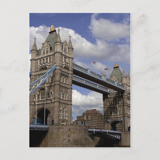 Cartão Postal Tower Bridge, Londres (Frente)