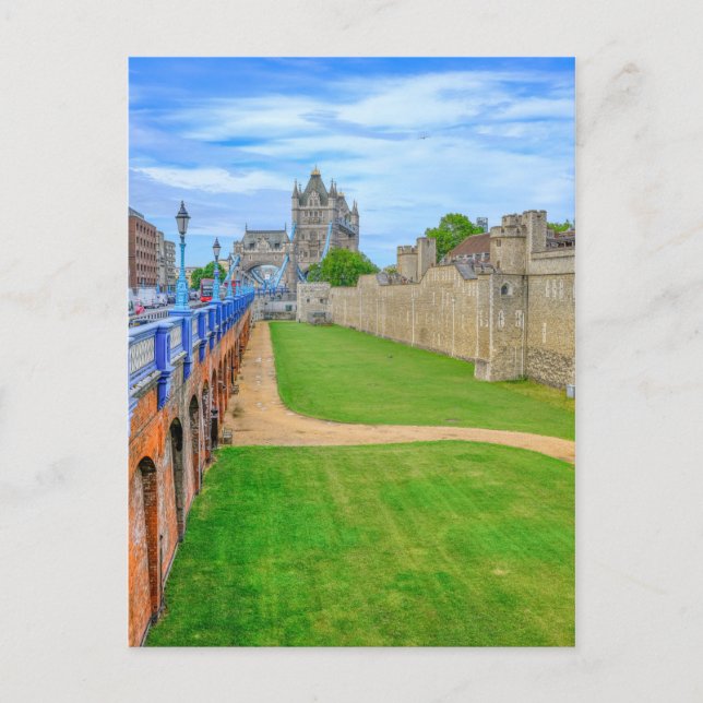 Cartão Postal Tower of London, Londres UK (Frente)