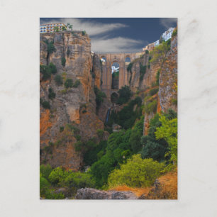 Cartão Postal Towering From Above- Ronda Espanha