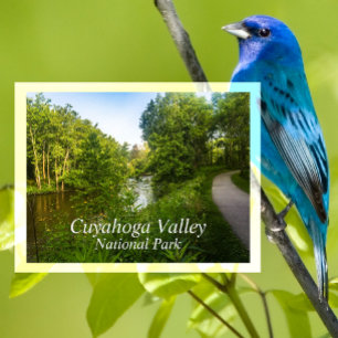 Cartão Postal Towpath Trail, Canalway, Cuyahoga Valley, Ohio