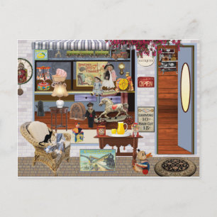 Cartão Postal Toy Shop