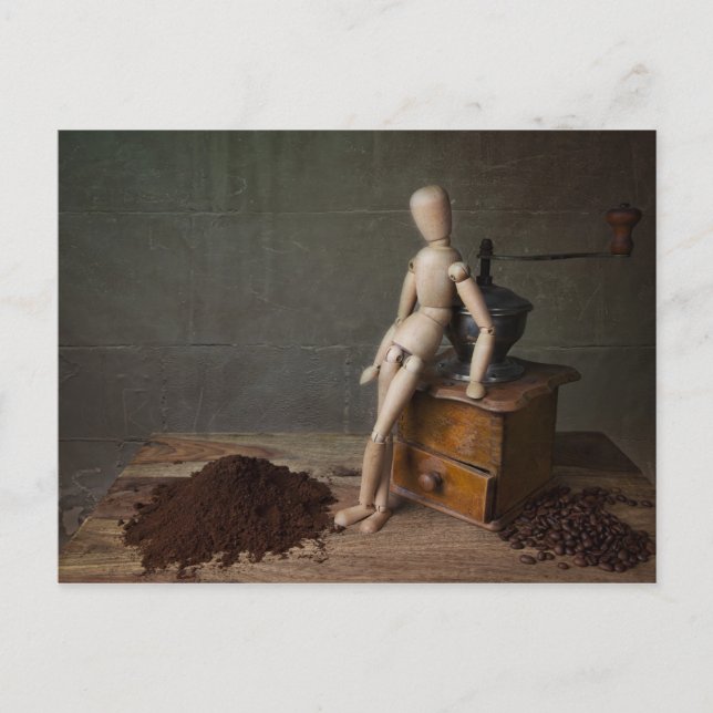 Cartão Postal Trabalhador de café (Frente)