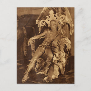 Cartão Postal "Trabalhando de casa"