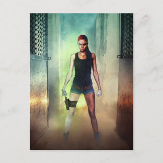 Cartão Postal Trabalho de arte de Atribuição de Fécula 3