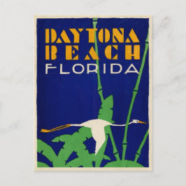 Cartão Postal Trabalho de arte de Daytona Beach Flórida 1919