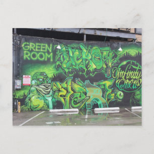 Cartão Postal Trabalho de arte de Grafite Ellum Profundo nº 54